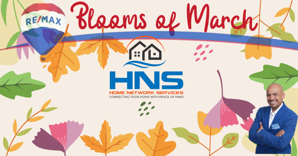 Embracing the Blooms of March – Happy New Month from DannyB Home Netwrok Services!